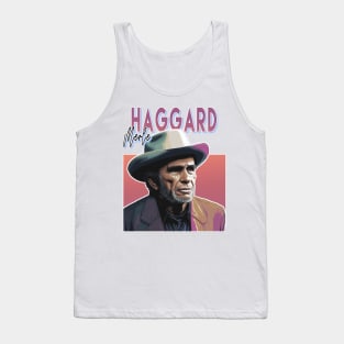 Country Music Fan Design - Merle Haggard Tank Top